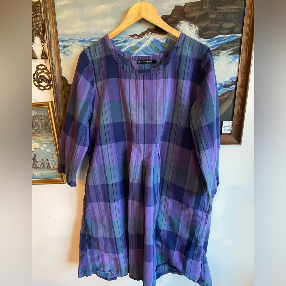 Large Linen Gudrun Dress
